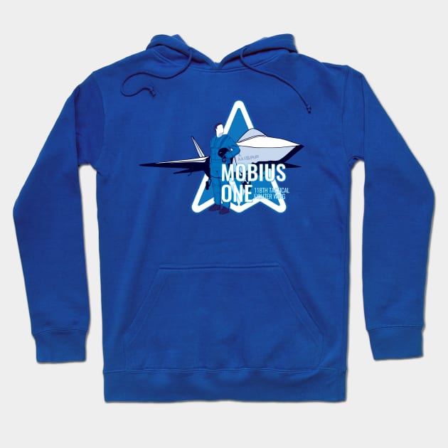 Ace Combat 04: Mobius One Hoodie by patrickkingart